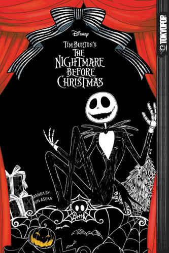 Disney Manga: Tim Burton's The Nightmare Before Christmas book cover by Jun Asuka