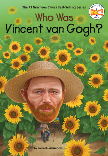 Who Was Vincent van Gogh? (Who Was?) book cover by Paula K. Manzanero, Who HQ