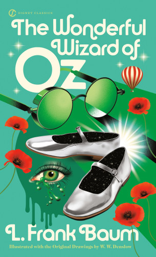 The Wonderful Wizard of Oz book cover by L. Frank Baum