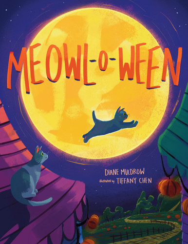 Meowloween (Meowl-o-ween) book cover by Diane Muldrow