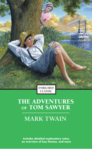 The Adventures of Tom Sawyer (Enriched Classics) book cover by Mark Twain