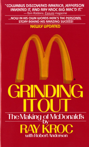 Grinding It Out: The Making of McDonald's book cover by Ray Kroc