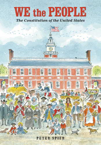 We the People: The Constitution of the United States book cover by Peter Spier