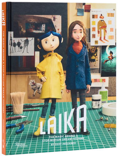 LAIKA: The Magic Behind a Stop-Motion Dream Factory: Two Decades of Groundbreaking Animation from Coraline to Wildwood book cover by Ozzy Inguanzo