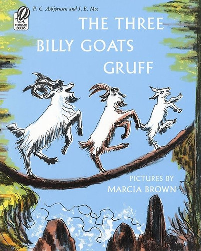 The Three Billy Goats Gruff book cover by P.C. Asbjornsen, J. E. Moe