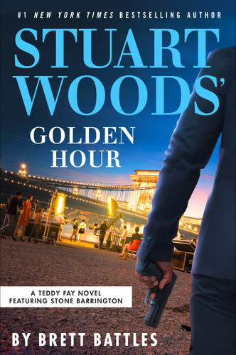 Stuart Woods' Golden Hour (A Teddy Fay Novel) book cover by Brett Battles