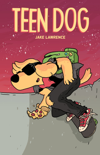 Teen Dog (Teen Dog) book cover by Jake Lawrence