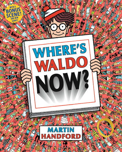 Where's Waldo Now?: (A Hidden Object Activity Book with Search & Find Puzzles and Spot-the-Difference Game - a Perfect Gift & Travel Companion for All Ages) (Where's Waldo?) book cover by Martin Handford