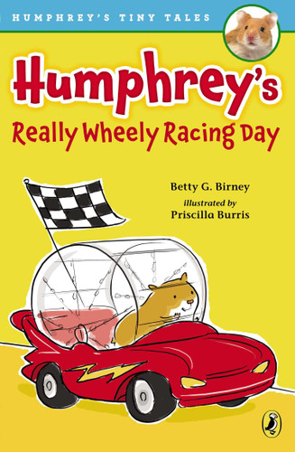 Humphrey's Really Wheely Racing Day (Humphrey's Tiny Tales) book cover by Betty G. Birney
