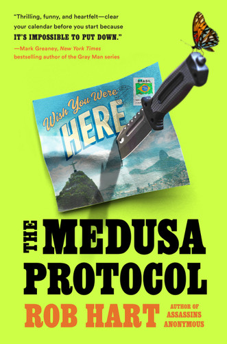 The Medusa Protocol (An Assassins Anonymous Novel) book cover by Rob Hart