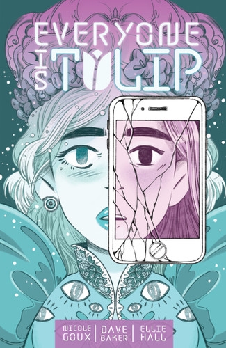 Everyone is Tulip book cover by Dave Baker