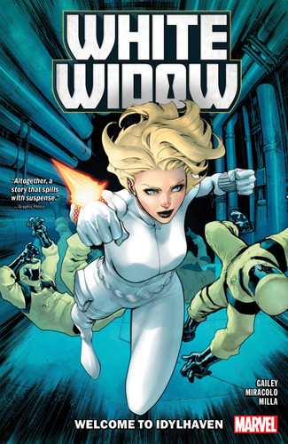 White Widow: Welcome to Idylhaven (WHITE WIDOW) book cover by Sarah Gailey