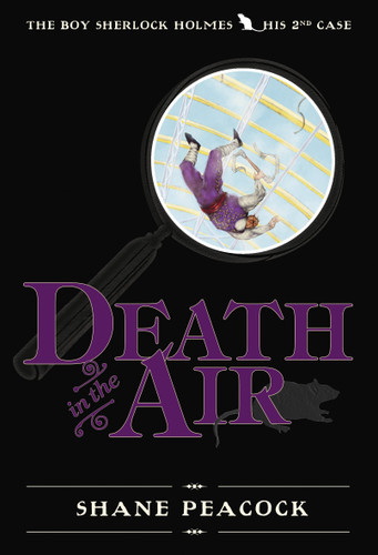 Death in the Air: The Boy Sherlock Holmes, His Second Case (The Boy Sherlock Holmes) book cover by Shane Peacock