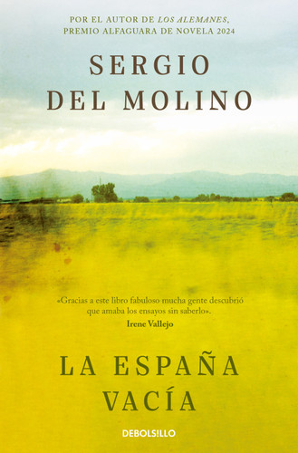 La España vacía / An Empty Spain book cover by Sergio Del Molino
