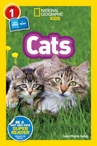 Cats (National Geographic Kids Readers, Level 1/Co-Reader) (National Geographic Kids Readers) book cover by Joan Marie Galat, National Geographic Kids