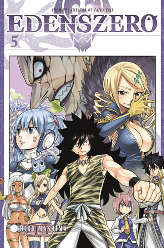 EDENS ZERO 5 (Edens Zero) book cover by Hiro Mashima