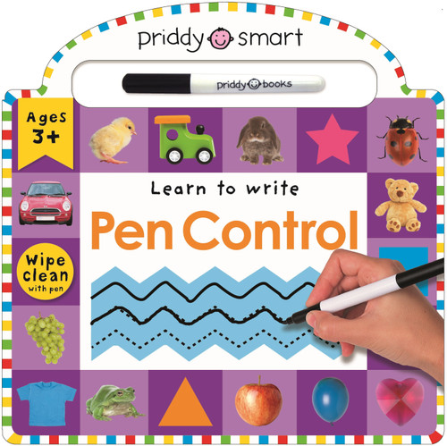 Wipe Clean: Pen Control: An Introduction to Pen Control with Activities To Do Again and Again! (Wipe Clean Learning Books) book cover by Roger Priddy