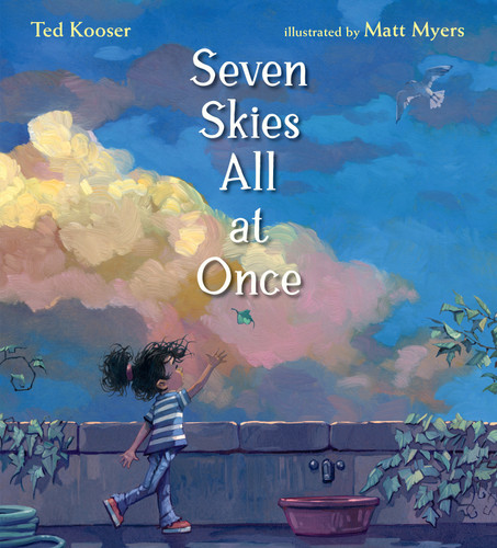 Seven Skies All at Once book cover by Ted Kooser