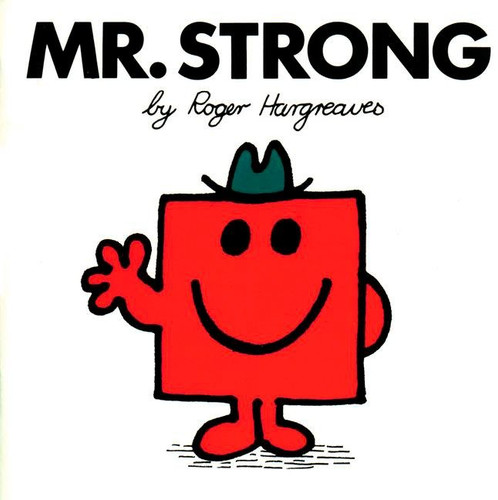 Mr. Strong (Mr. Men and Little Miss) book cover by Roger Hargreaves