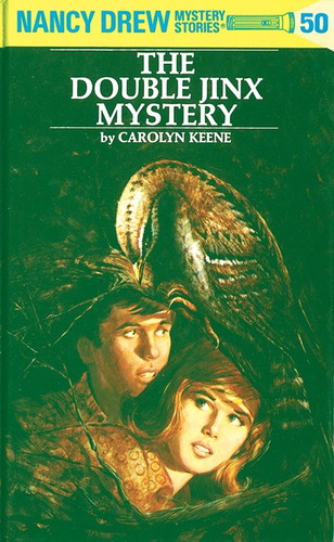 Nancy Drew 50: the Double Jinx Mystery (Nancy Drew) book cover by Carolyn Keene
