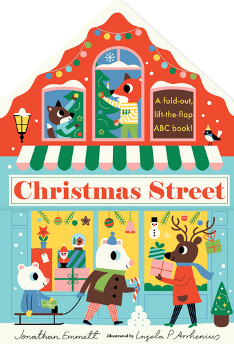 Christmas Street book cover by Jonathan Emmett