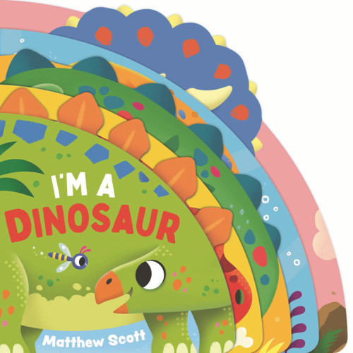 I'm a Dinosaur (I'm A... Shaped Board Book Series) book cover by Ruth Symons