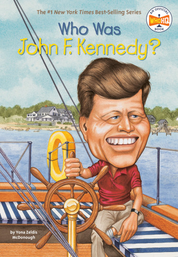Who Was John F. Kennedy? (Who Was?) book cover by Yona Zeldis McDonough, Who HQ