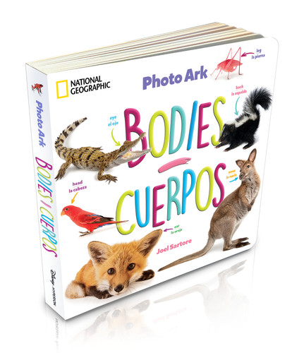 National Geographic Photo Ark Bodies / Cuerpos book cover by Joel Sartore