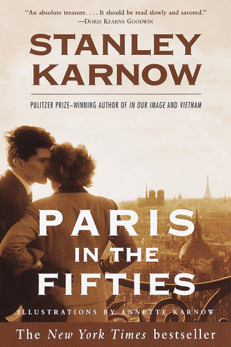 Paris in the Fifties book cover by Stanley Karnow