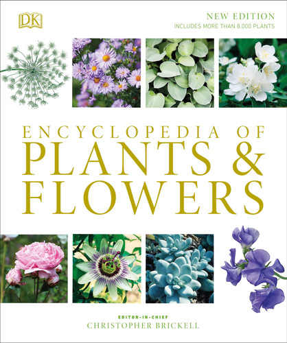 Encyclopedia of Plants and Flowers book cover by Christopher Brickell