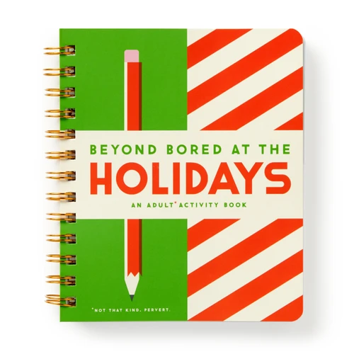 Beyond Bored At The Holidays book cover by Brass Brass Monkey