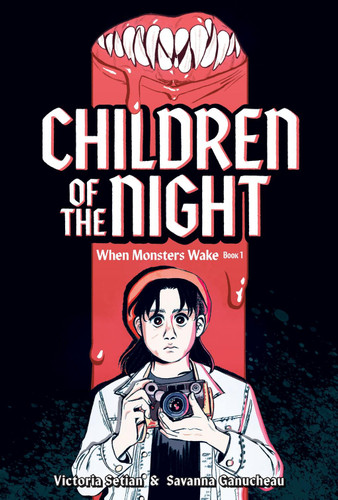 Children of the Night (When Monsters Wake Book 1): A Graphic Novel (When Monsters Wake) book cover by Victoria Setian