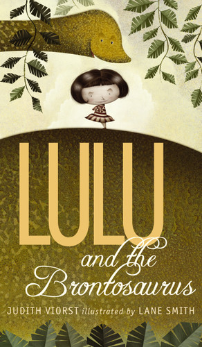 Lulu and the Brontosaurus (The Lulu Series) book cover by Judith Viorst