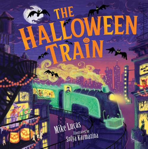 The Halloween Train book cover by Mike Lucas