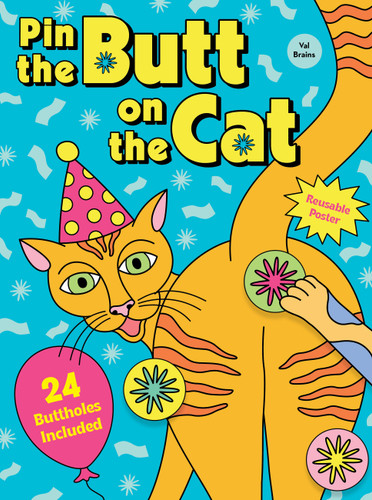 Pin the Butt on the Cat book cover by Val Brains