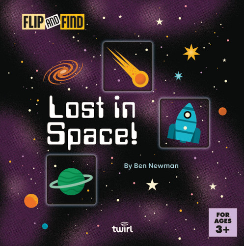 Lost in Space! book cover by 