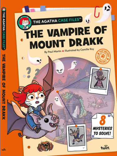 The Vampire of Mount Drakk book cover by Paul Martin
