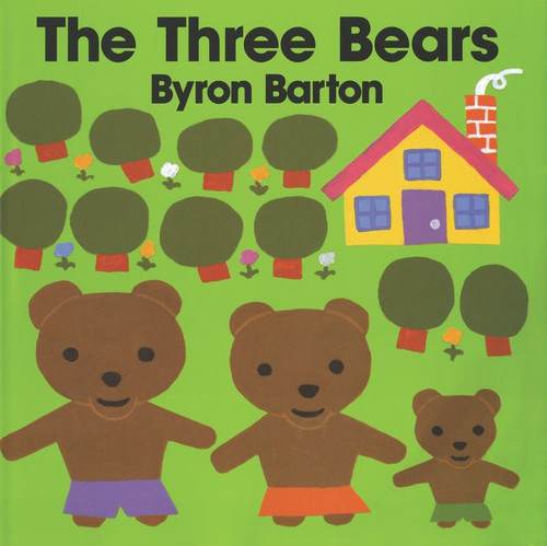 The Three Bears book cover by Byron Barton