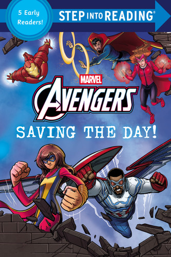 Saving the Day! (Marvel: Avengers) (Step into Reading) book cover by Random House