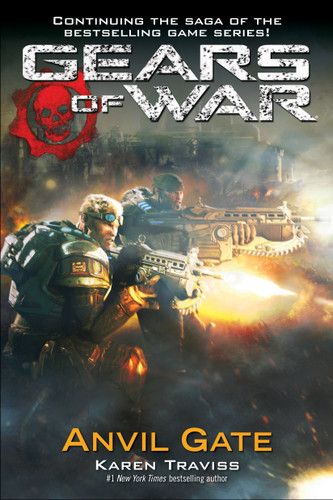 Gears of War: Anvil Gate (Gears of War) book cover by Karen Traviss
