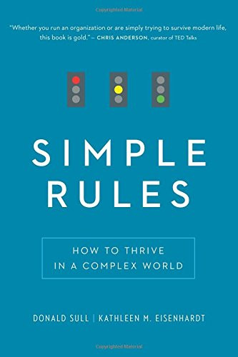 Simple Rules: How to Thrive in a Complex World [Paperback] Cover