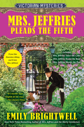 Mrs. Jeffries Pleads the Fifth (A Victorian Mystery) book cover by Emily Brightwell