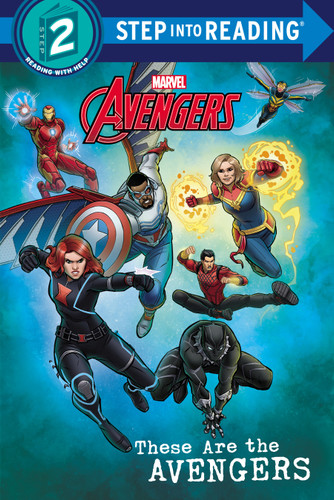 These Are the Avengers (Marvel) (Step into Reading, Step 2) book cover by Thomas Macri, Kim Anderson