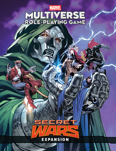 Marvel Multiverse Role-Playing Game: Secret Wars Expansion (MARVEL MULTIVERSE ROLE-PLAYING GAME) book cover by Matt Forbeck, Alex Irvine, Marty Forbeck