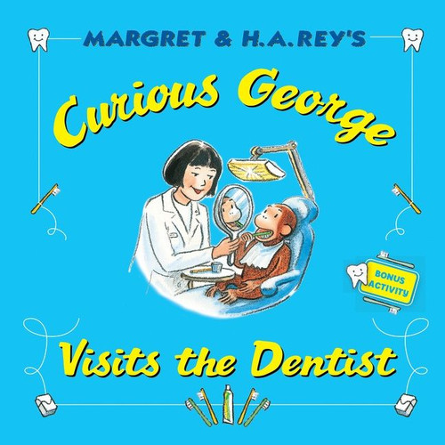 Curious George Visits the Dentist (Curious George) book cover by H. A. Rey