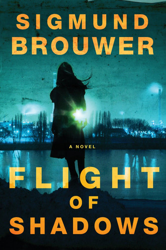 Flight of Shadows: A Novel (Caitlyn Brown Series) book cover by Sigmund Brouwer