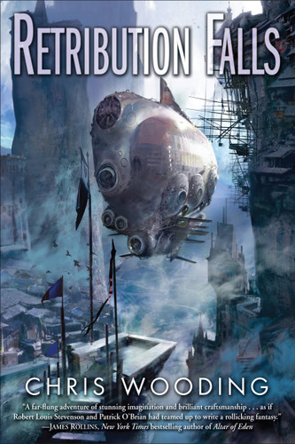 Retribution Falls (Tales of the Ketty Jay) book cover by Chris Wooding