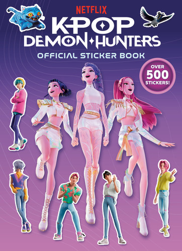 KPop Demon Hunters: Official Sticker Book book cover by Random House