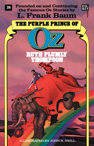 Purple Prince of Oz (The Wonderful Oz Books, No 26) book cover by Ruth Plumly Thompson