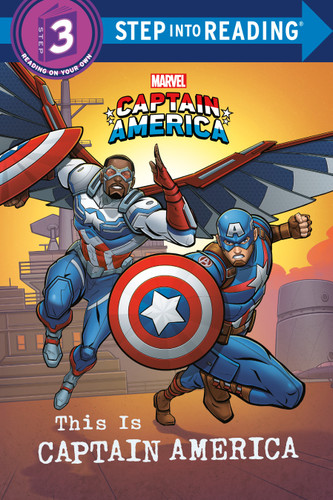 This Is Captain America (Marvel) (Step into Reading, Step 3) book cover by Wendy Deacon, Anthony J. Lee